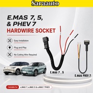 Proton E.mas 7, 5 / E.mas 7 PHEV Dashcam Socket Plug and Play 70Mai DDPAI Camera