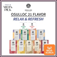 ◀MOA's PICK▶[OSULLOC] 15 flavors Tea Bag Series (20Tea Bags) / Shipping from Korea