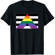 Pride Flag Shirt - Straight Ally Pride Flag Tshirt T-Shirt
