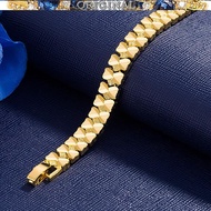 New 916gold jewelry men and women bracelet real 916gold couple bracelet in stock