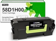 58D1H00 Remanufactured Toner Cartridge High Yield Replacement Compatible with Lexmark MS725 MS821 MS