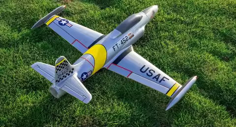 Blue Arrows T-33 T33 50mm PNP Radio Control Model Hobby Aircraft Park Flyer Gift Toys RC Airplane Je