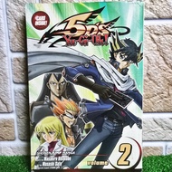 『 PRELOVED 』Comic "Yu-Gi-Oh 5DS Vol.2" w/ Catapult Warrior Card (Viz MEDIA) by Masashi Sato English 