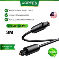 UGREEN Digital Fiber Optical Audio Cable Toslink SPDIF Coaxial Cable Premium Digital Optical Play St