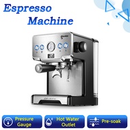 Gemilai CRM3605 Coffee Machine เครื่องชงกาแฟอัตโนมัติ ขนาดหัวชง 58mmเครื่องชงกาแฟเชิงพาณิชย์ Coffee Maker CRM3605 One