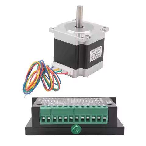 AU33-Nema 23 23HS5628 Stepper Motor 57 Motor 2.8A With TB6600 Stepper Motor Driver NEMA17 23 For CNC