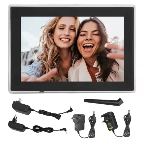 Digital Photo Frame 10.1 Inch Digital Photo Frame Smart Calendar Planner WiFi LCD Picture Video Fram