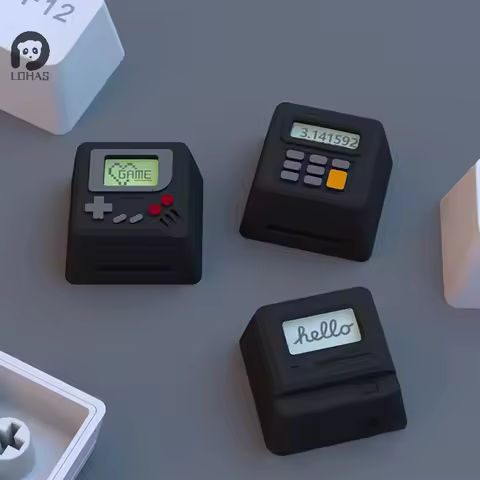 1 Set K-04 Keyboard Keycaps 3In1 For Mechanical Classic Retro Cute Transparent Key Cap Suit Cute But