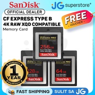 SanDisk Extreme PRO 64GB 128GB 256GB 512GB CFExpress Type B XQD Memory Card w/ RAW 4K Video Capture