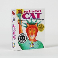 Card Game Rat-A-Tat-Cat A Fun Numbers Card Game with Cats RataTat-Cat Party Game Family Game