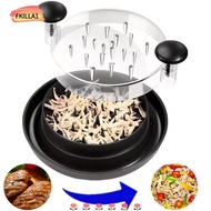 FKILLAONE Chicken Shredder Tool, Shredding Chicken Visible Lid Meat Shredding|Quality Meat Breast Sh