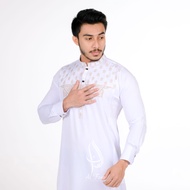 Jubah Pria Gamis Pria Jubba Bordir Jubbah Alfaan jubah gamis muslim pria model alharamain alnoor