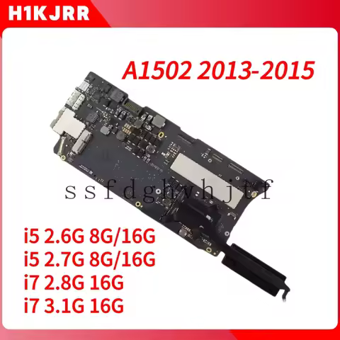 90% new original motherboard for 2013-2015 MacBook Pro A1502 13-inch laptops (i5/i7)