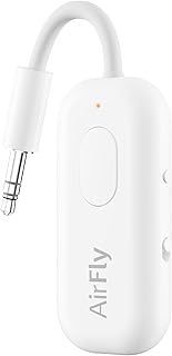 Twelve South AirFly Pro Bluetooth Wireless Audio Transmitter/Receiver for up to 2 AirPods/Wireless H