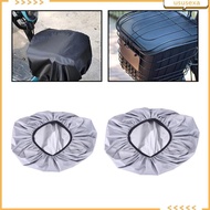[Ususexa] Bike Basket Rain Cover Electric Bike Outdoor Basket Waterproof Cover