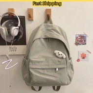 ABC Bag Korean Backpack Women Bagpack High School Backpack Campus Backpack Large Capacity Backpack Cartoon Backpack Cute Bag Beg Sekolah perempuan backpack student 2023121403