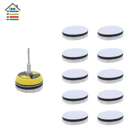11pcs 2 inch Sponge Buffing Cotton Wheel Woodworking Tools Accessories with 50mm Backing Plate for D