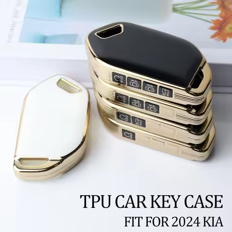 4/5/6/7/8/9 Bottons TPU Car Key Case Cover for 2024 Kia Picanto Sorento MQ4 Carnival KA4 Morning K5 