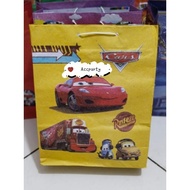 Cars Character Snack Bag 20, 28cm / Birthday Paper Bag / Gift Bag (10 sheets)