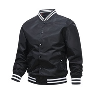ZZOOI SAZ Wholesale 100% Polyester Casual Satin Varsity Bomber Baseball  Woodland Traf Zara Homme Lu