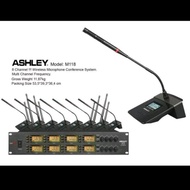 ASHLEY M118 8 Channel Wireless Microphone with Conference System ORIGINALPodium