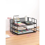Stand Folder Storage Box Book Stand File Shelf Desk Material Shelf File Box Office