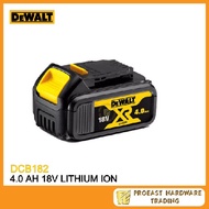 DEWALT DCB182 4.0AH 18V LITHIUM ION BATTERY