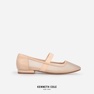 KENNETH COLE รองเท้าส้นแบนผู้หญิงรุ่น MARY-MARY JANE MESH Nude สีนู้ด ( FLT - RS14094ME-294 )