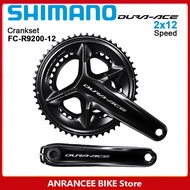SHIMANO R9200 DURA-ACE Crankset 2X12ความเร็วจักรยานเสือหมอบ165/170/172.5/175มม. 50-34ตัน52-36T 53-39