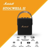 Marshall Stockwell II-portable Bluetooth speaker, wireless travel speaker, waterproof, deep subwoofer