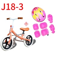 JOHNSON รถจักรยานขาไถ+อุปกรณ์เซฟตี้ (ยกเซท) พร้อมส่งครบเซ็ตรถจักรยานขาไถเด็ก 2-6 ปี รุ่น J18