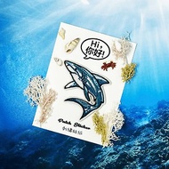 刺繡貼紙-鯊魚