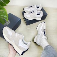 現貨 iShoes正品 New Balance 327 情侶鞋 IU 奶油底 麂皮 復古 休閒鞋 MS327RF1 D