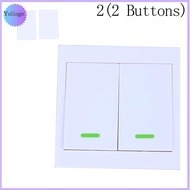 Yulinge 433MHz rf wireless remote control switch 86 wall panel switch transmitter