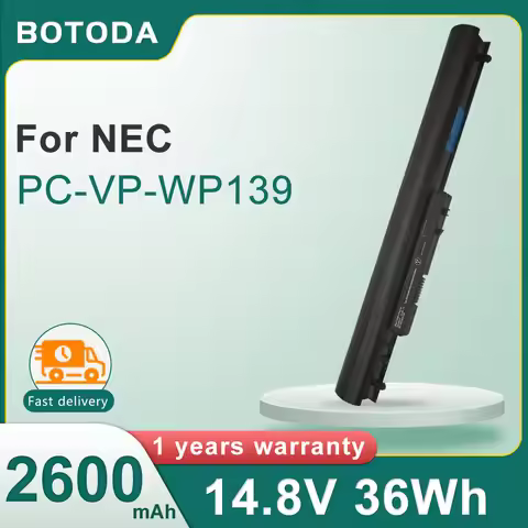 BOTODA PC-VP-WP139 Laptop Battery For NEC LaVie LE150T2W LE150T1W PC-NS100A2W PC-NS150DAR PC-NS700JA