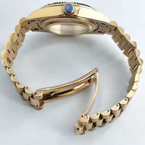 Miyota8285 case sapphire glass suitable for Miyota8285 movement 20mm stainless steel polka dot strap