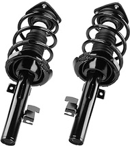 Front Complete Coil Spring Strut Shock Absorber Fit for 2004-2013 Mazda 3, 2006-2010 Mazda 5, Pair of Hydraulic Spring Strut Shock Absorber Replace for 172263, 172264