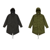 Japan United Athle UA 7447-01t/C Military Uniform Long Windbreaker Jacket Windproof Water Repellent 
