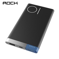 ROCK 10000mAh Power Bank Portable Phone Charger Powerbank For iPhone 7 6  for Xiaomi 6 External Batt