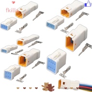 FKILLA Automotive Waterproof Cable Connector, 2 3 4 6 8 pin JWPF-VSLE-S JST JWPF Male Female Butt Pl