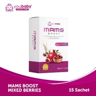 YOUBABY  Mams Boost Mixberry  (15 Sachet ) Youbaby Official Store