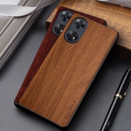 Case For Oppo Reno8 T Pro Lite Z simple unique design lightweight wooden pattern pu leather cover for oppo reno 8 pro case