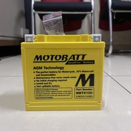 MBTX12U MOTOBATT NANOGEL BATTERY YTX12L-BS YTX12 BATTERY ORIGINAL MOTOBATT BATERI MOTOR MOTORSIKAL B