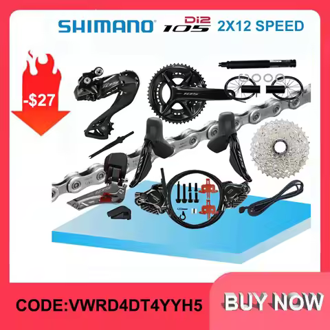 Shimano 105 R7170 Groupset Di2 12s Groupset R7170 Brake R7100 Crankset FD R7150 RD R7150 Electric De