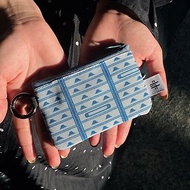 【錦源興】鐵捲門扣環零錢包 l 鑰匙 卡片 耳機 卡夾 通勤 印花