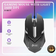 DAP D-M07Y USB Cable for desktop office home laptop cf game lol internet cafe mouse gaming mechanica