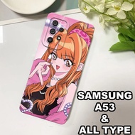 G34 - SAMSUNG A53 Softcase - Flexible rubber material - SAMSUNG A53 silicone - BARBIE Motif - SAMSUN