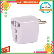 Set of 2 3-pin to 2-pin sockets, 2-pin to 3-pin socket converter, 3-pin to 2-pin conversion plug