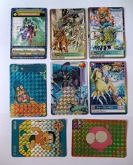 pokemon 機械超夢 美少女戰士 數碼暴龍 街霸 sd高達 浪客劍心 幽遊白書 懷舊動漫閃卡  Sailor Moon Digimon Street Fighter
