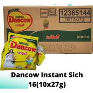 DANCOW Fortigro Putih 16 (10x27g) / DANCOW 1 karton / Susu Dancow Instant Sachet Kemasan DUS